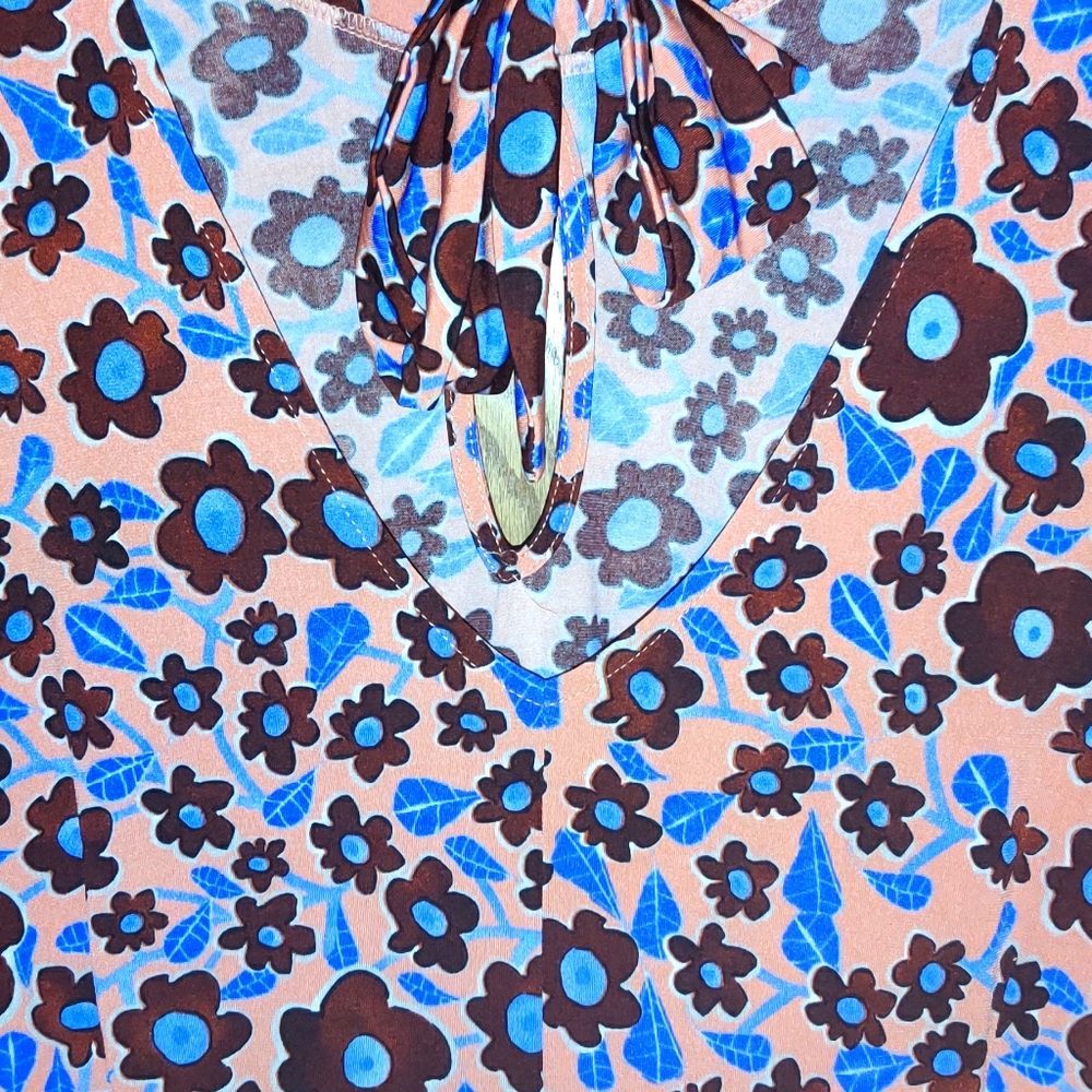 Eloquii Floral Print Midi Dress